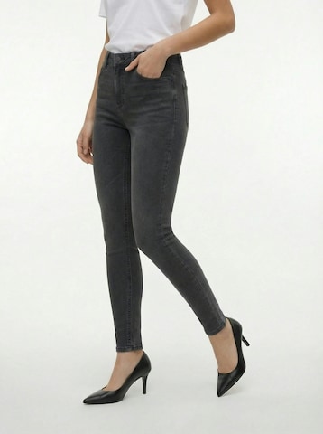 TOPSHOP Скинни Джинсы 'Joni' в Черный: спереди