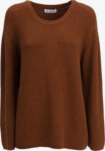 Influencer Pullover in Rot: Vorderseite