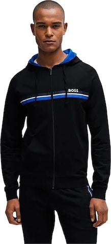 BOSS Sweatshirt 'Authentic' in Black: front