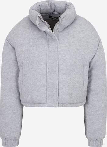 Missguided Between-season jacket in Grey: front