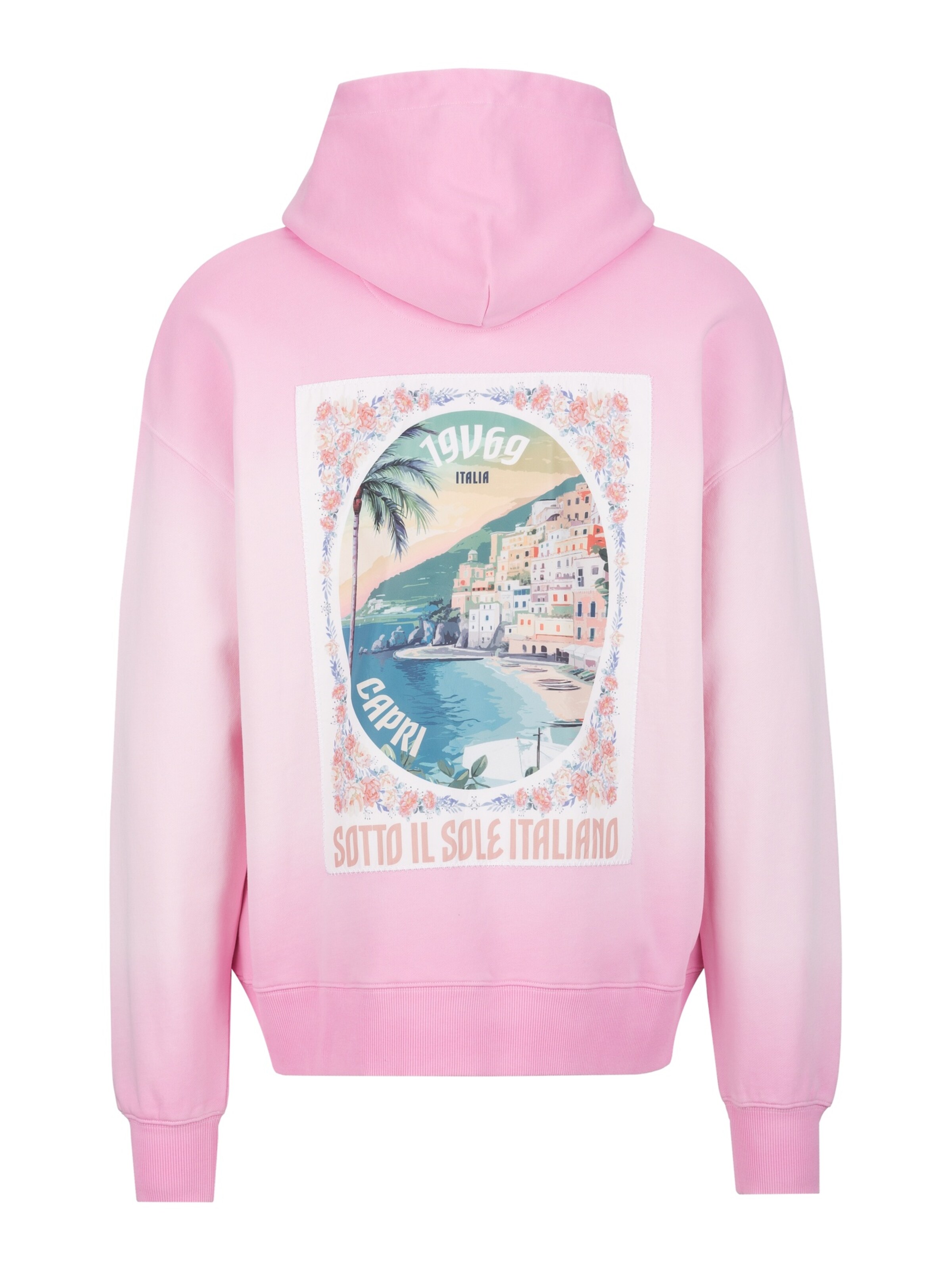 Sweat-shirt 'Quentino' 19V69 ITALIA en rose