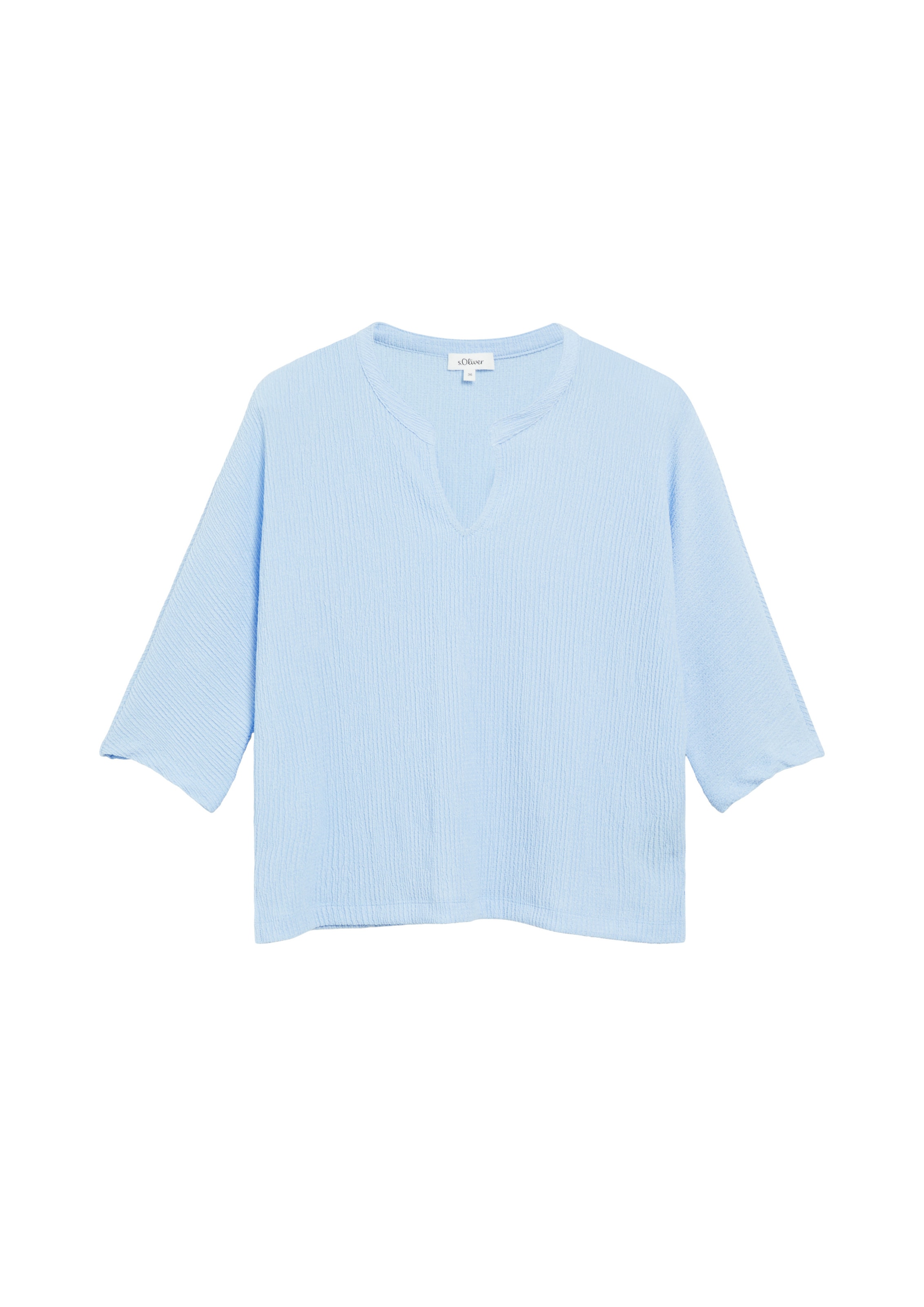s.Oliver Shirt in Blauw: voorkant