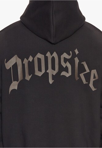 Dropsize Sweatshirt in Schwarz