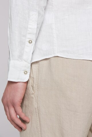 CMPD Slim fit Button Up Shirt in White