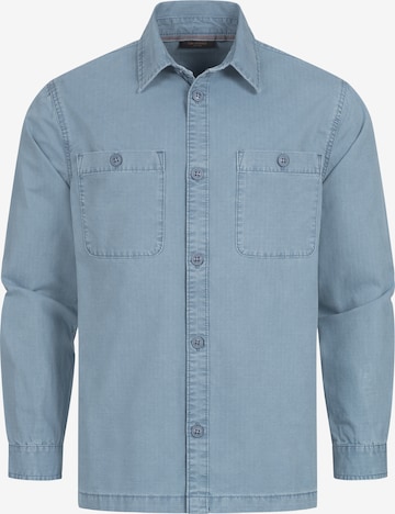 INDICODE JEANS Hemd 'Pilou' in Blau: Vorderseite