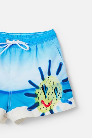 Shorts de bain Desigual en bleu