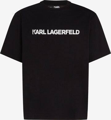 Maglietta di Karl Lagerfeld in nero: frontale