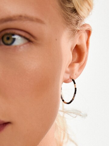 Pilgrim Náušnice 'Alison' - Zlatá