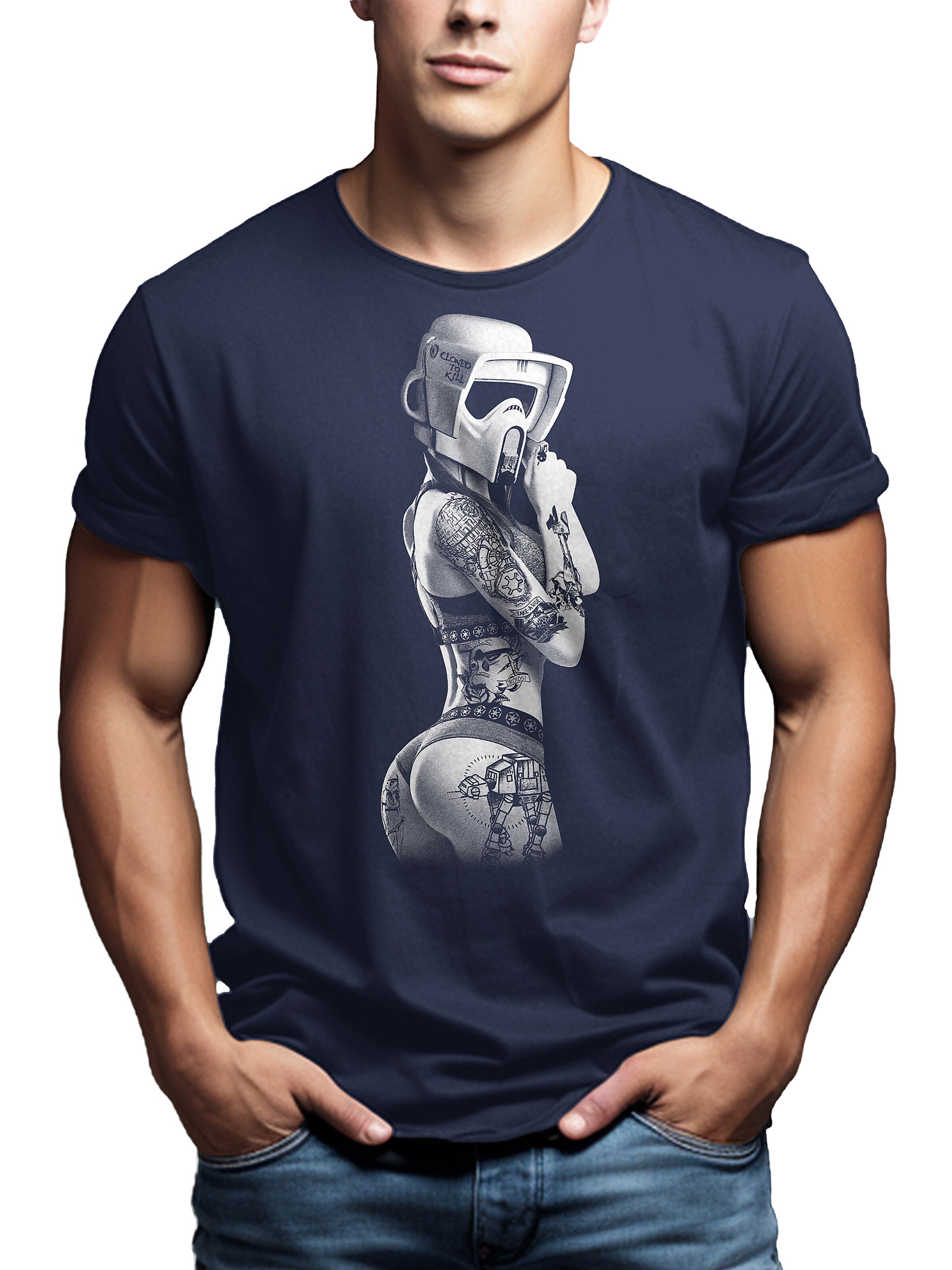 MAKAYA Shirt in Blue: front