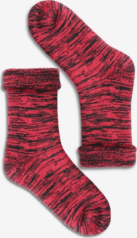 Polar Husky Socken in Rot: predná strana