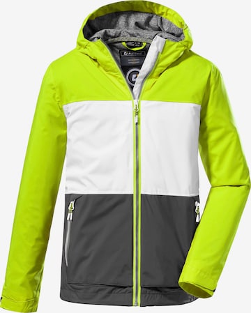 KILLTEC Weatherproof jacket in Green: front