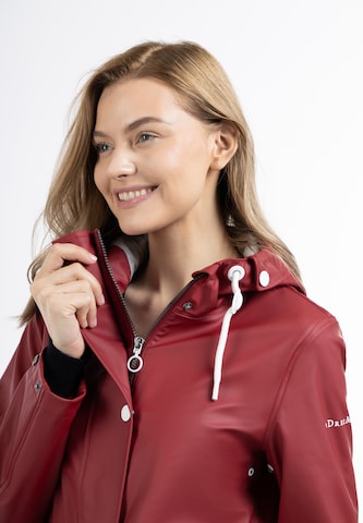 Manteau fonctionnel DreiMaster Maritim en rouge