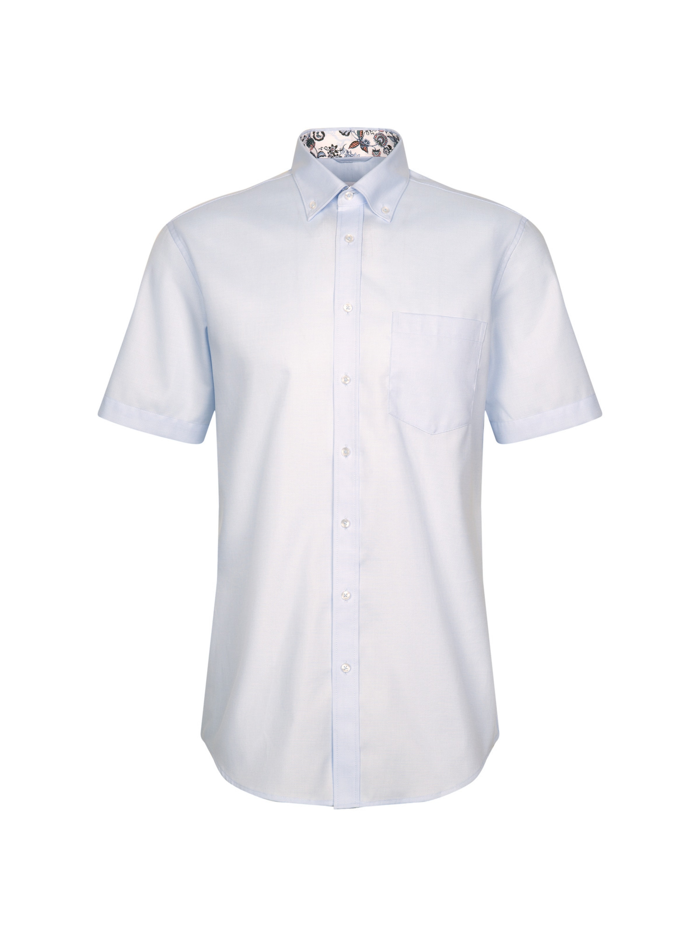 SEIDENSTICKER Regular fit Zakelijk overhemd 'Smart Essentials' in Blauw: voorkant