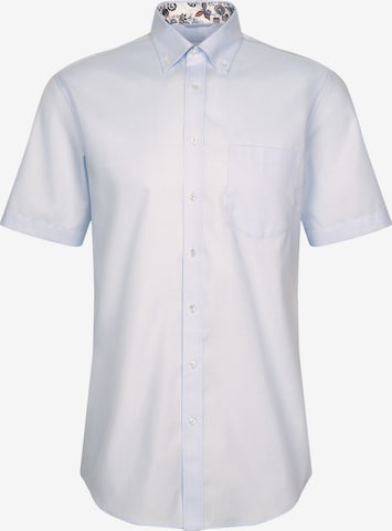 SEIDENSTICKER Hemd 'Smart Essentials' in Blau: Vorderseite