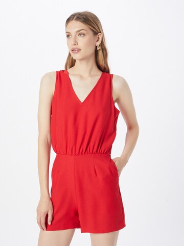 NAF NAF Jumpsuit 'DANIELLA' in Rood: voorkant