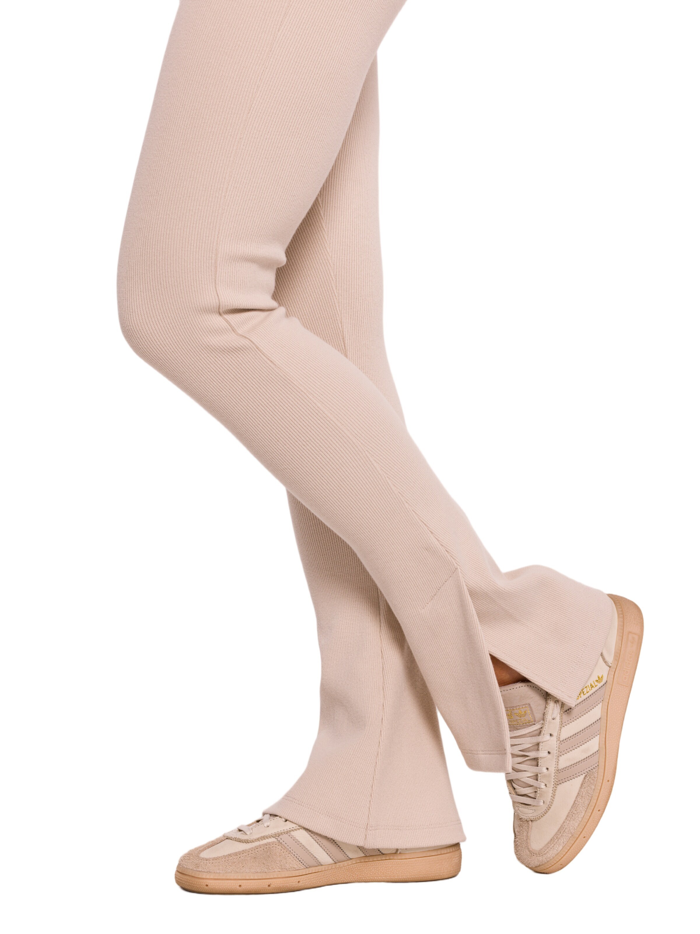 Skinny Leggings de la made of emotion pe bej