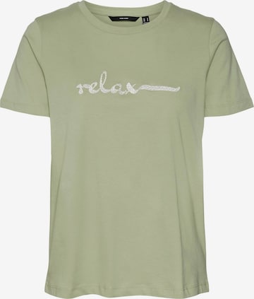 VERO MODA T-Shirt in Grün: predná strana