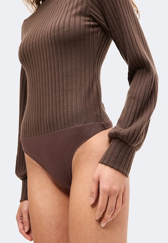 ABOUT YOU - Body camiseta 'Sydney' en marrón