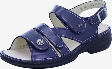 Finn Comfort Sandal 'Gomera' in Blue: front