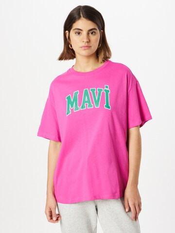 Mavi Shirt in Roze: voorkant