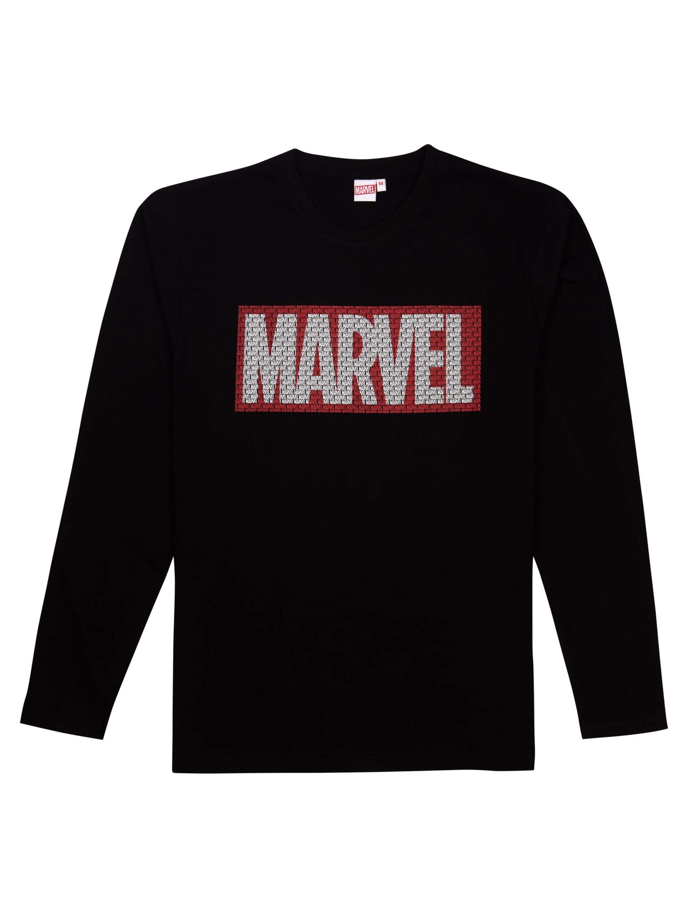 Marvel Comics Pajamas long in Black