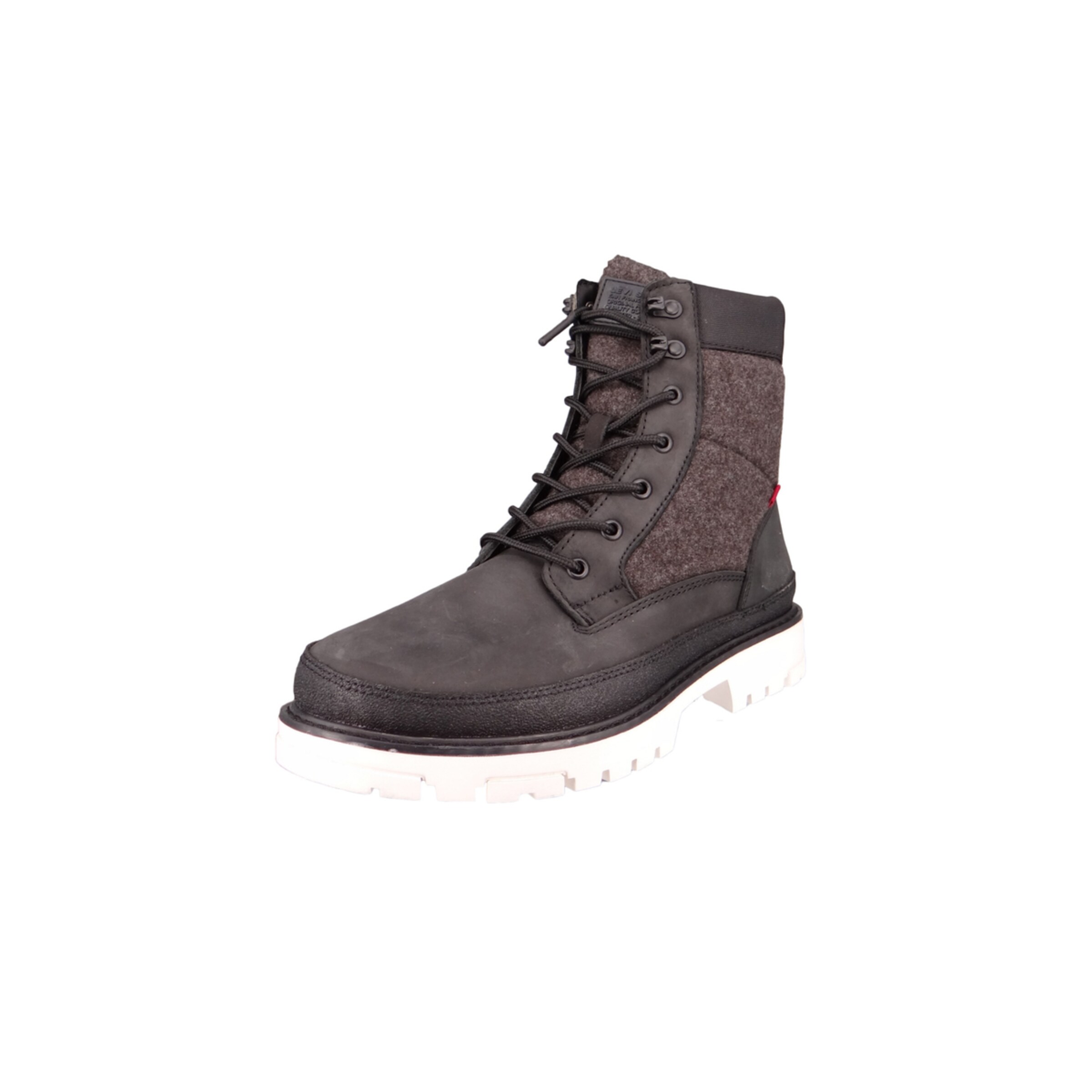 LEVI'S ® - Bota com atacadores em preto