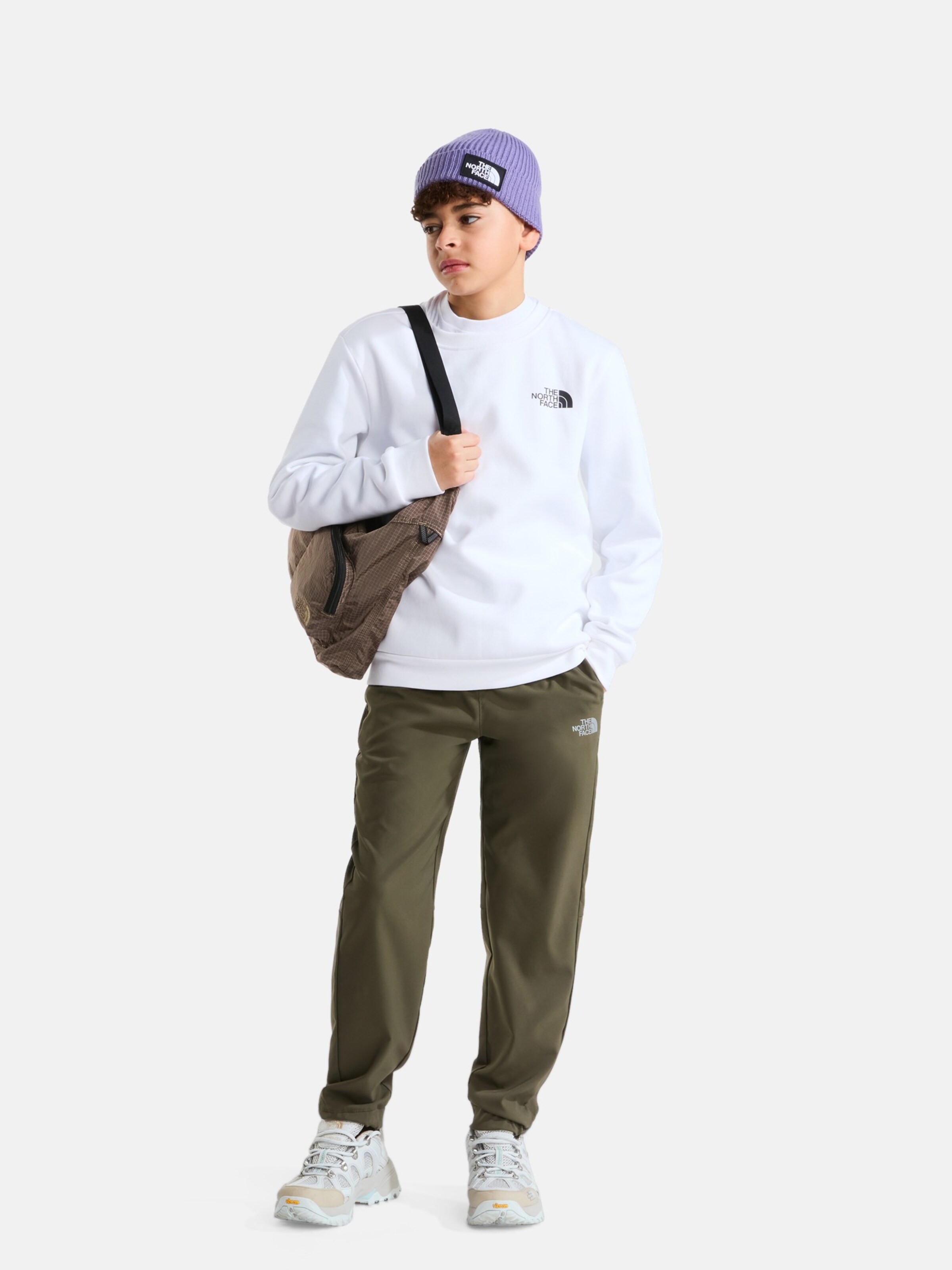 Felpa di THE NORTH FACE in bianco