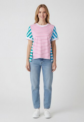 T-shirt usha BLUE LABEL en rose