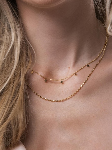 Amberz Ketting 'Agatha' in Goud