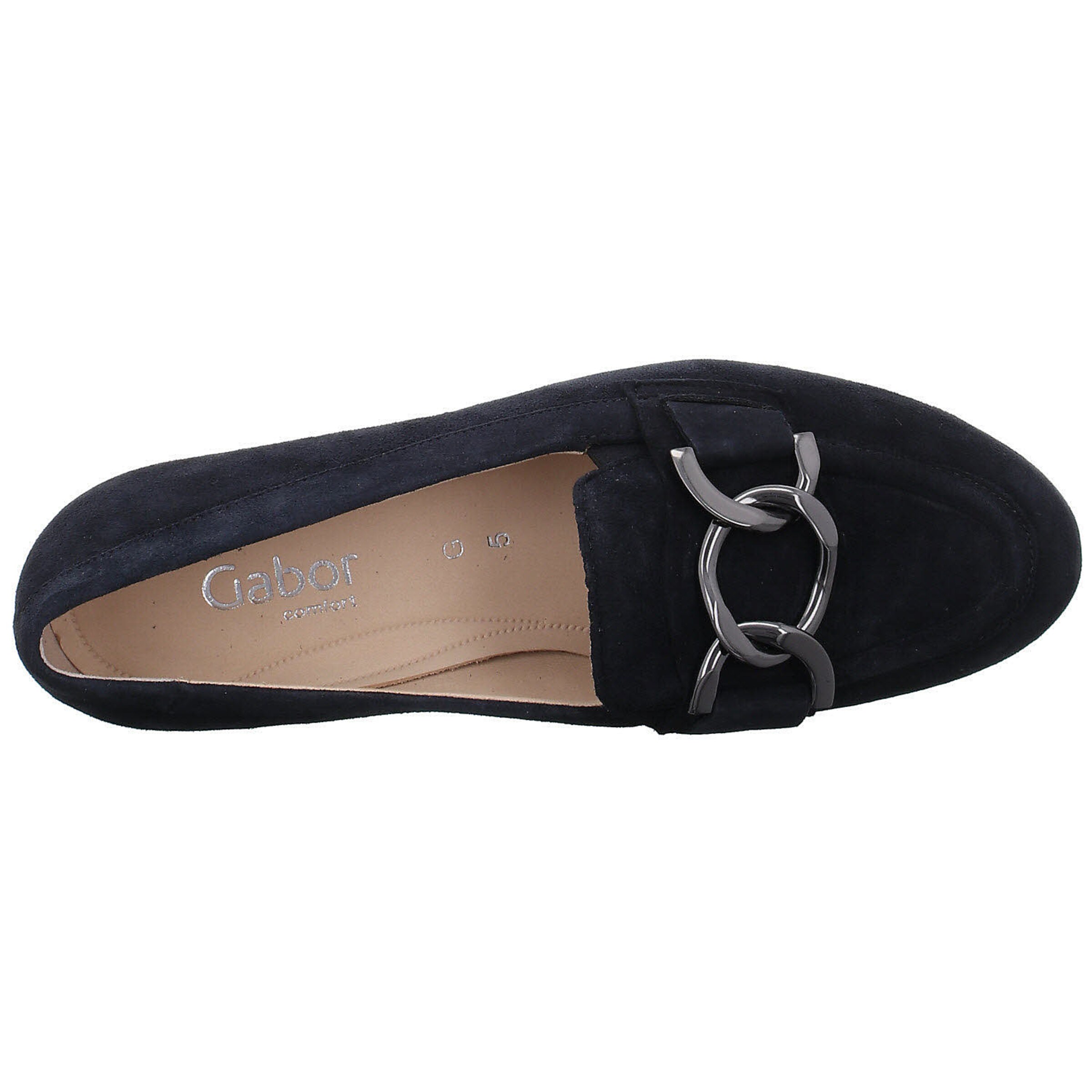 GABOR - Sapato Slip-on em azul