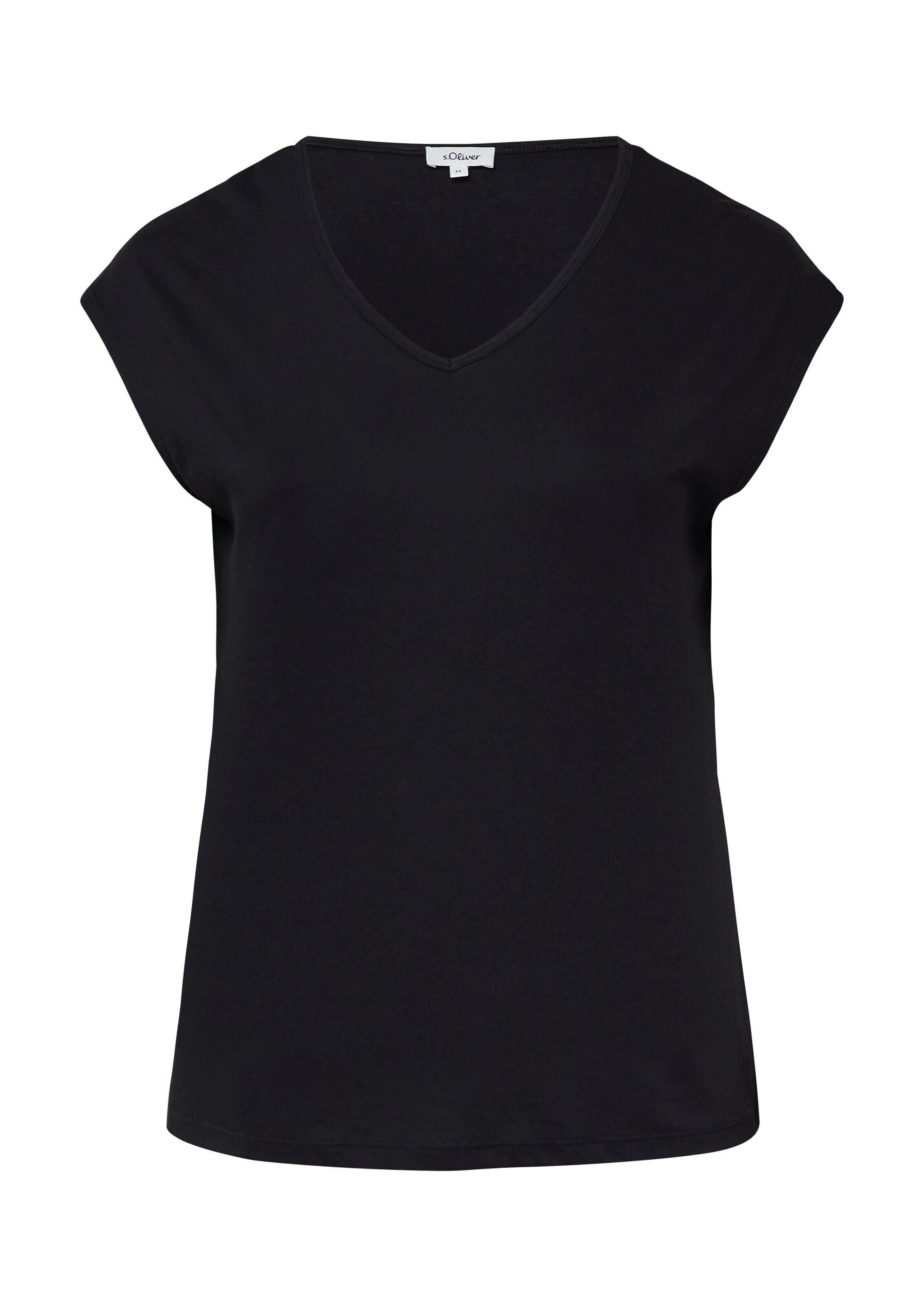 T-shirt s.Oliver en noir : devant