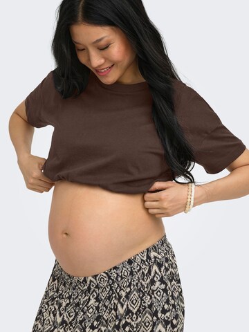 Only Maternity Shirt in Bruin