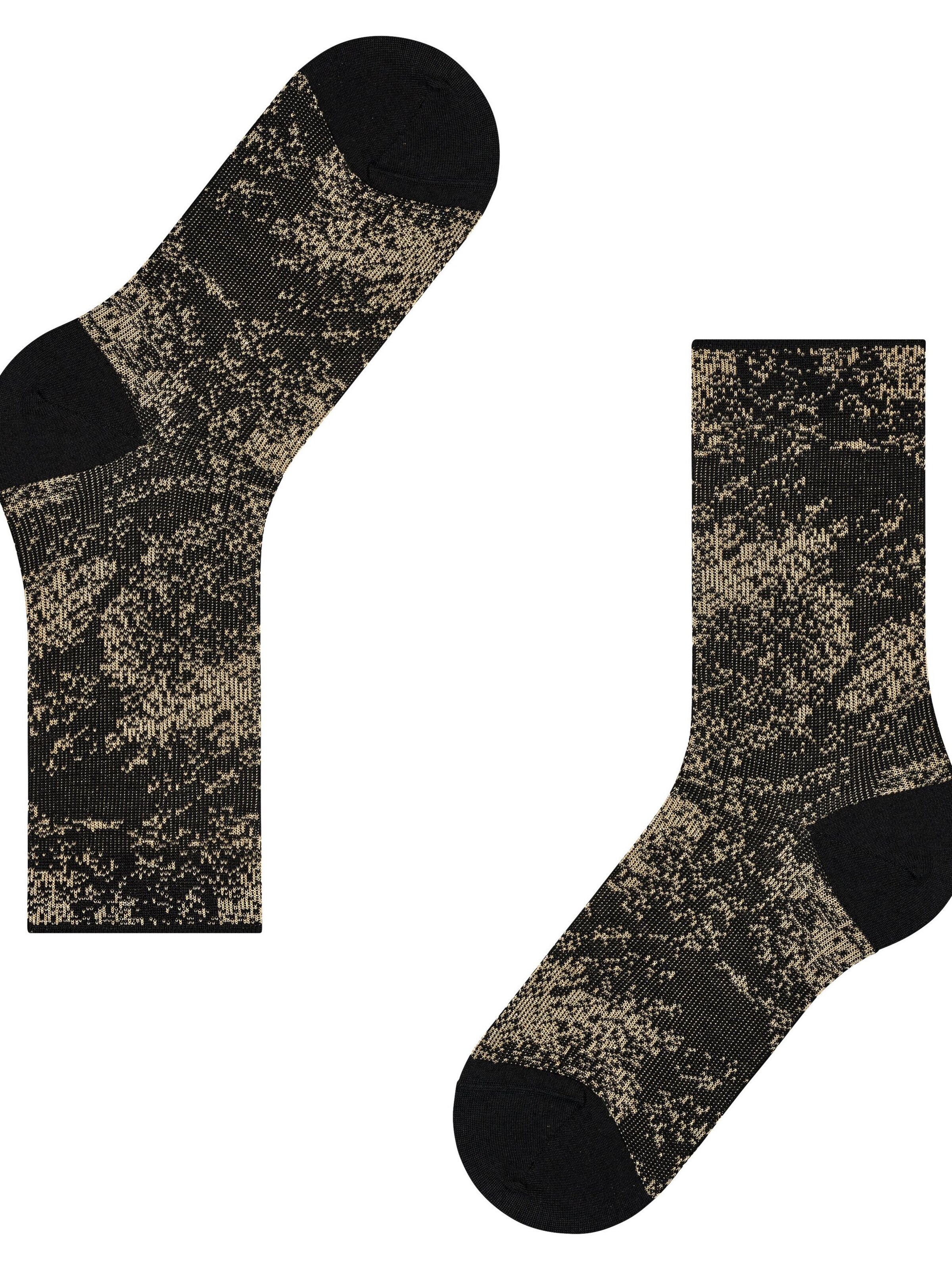 FALKE Socks 'Sparkle Dust' in Black