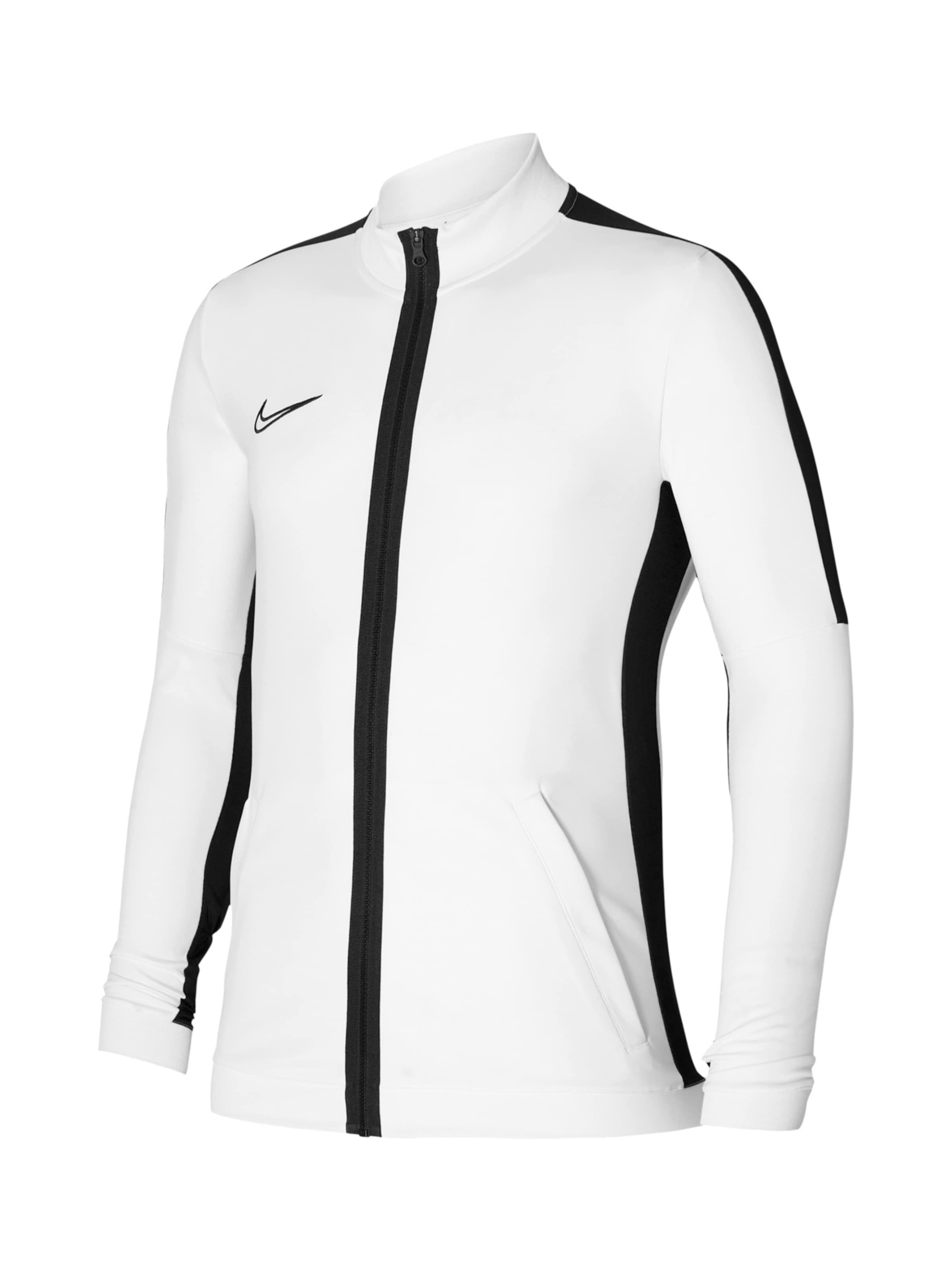 NIKE Sportjacke 'Academy 23' in Weiß: Vorderseite