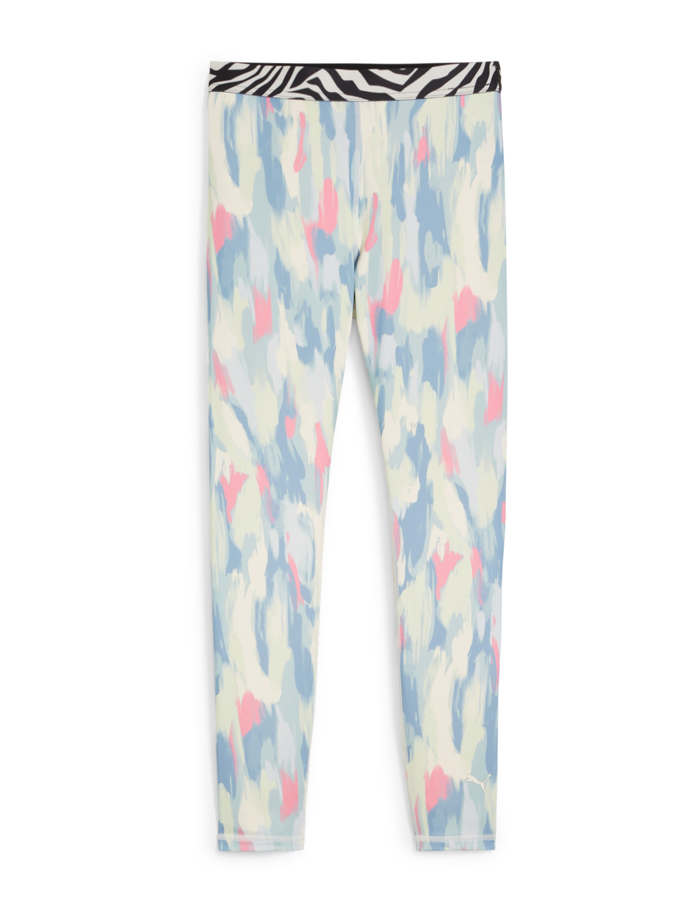 PUMA Skinny Sporthose 'ANIMAL REMIX' in Blau: Vorderseite