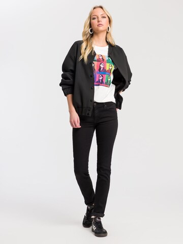Cross Jeans Between-Season Jacket '65369 ' in Black