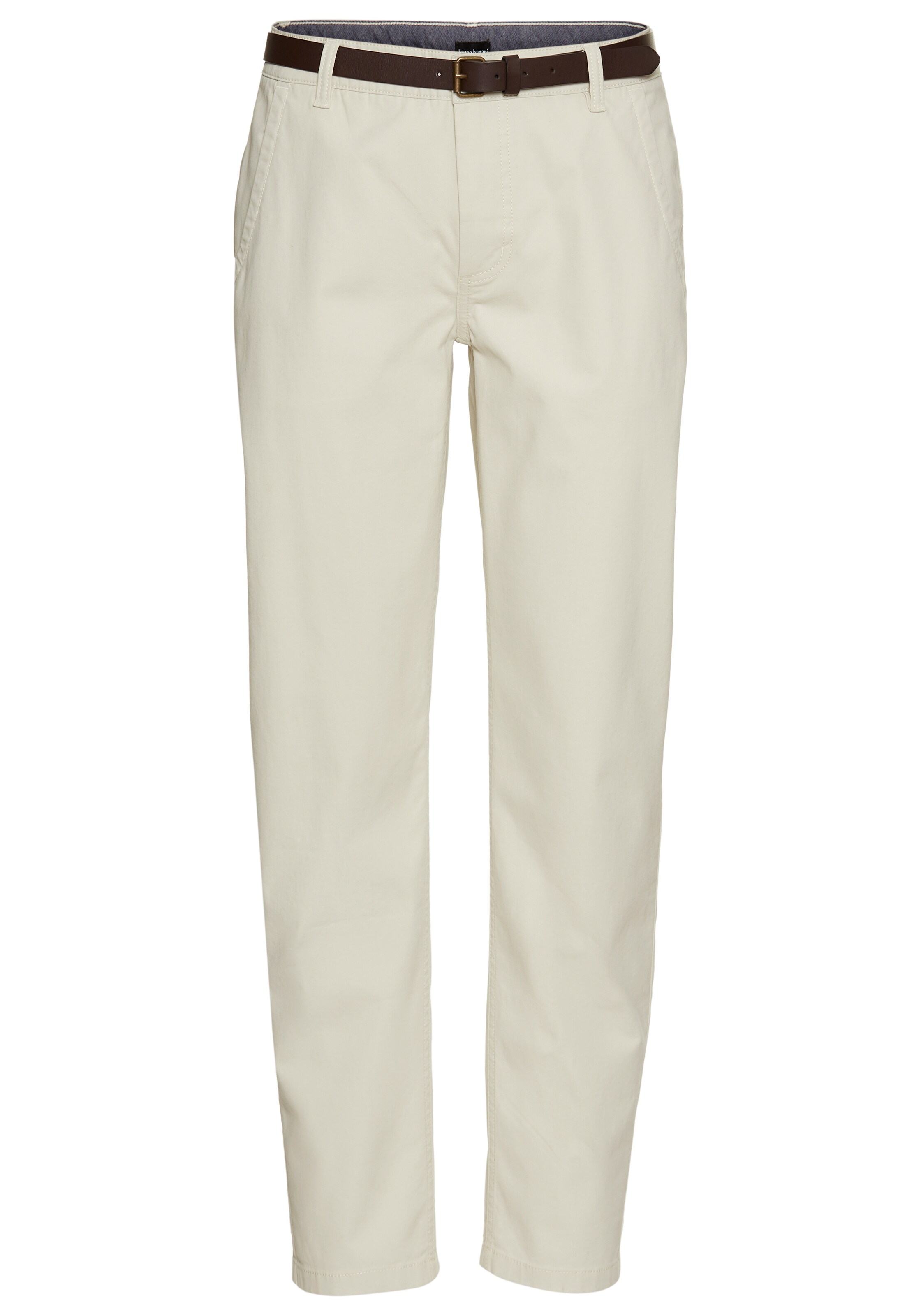 Bruno Banani Regular Hose in Beige: Vorderseite