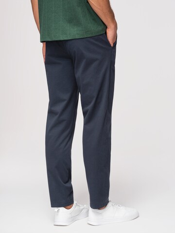 Regular Pantalon chino ' OM-PACP-0293' Ombre en bleu