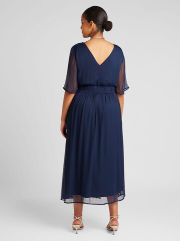 Vero Moda Curve Cocktailjurk 'MIA' in Blauw