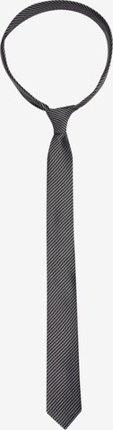 SEIDENSTICKER Tie ' Slim ' in Black: front