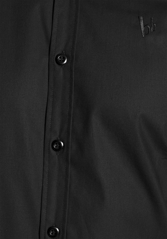 BRUNO BANANI Slim fit Business Shirt in Black