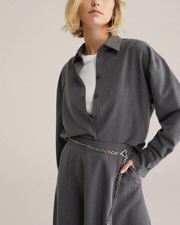 WE Fashion Bluza | siva barva