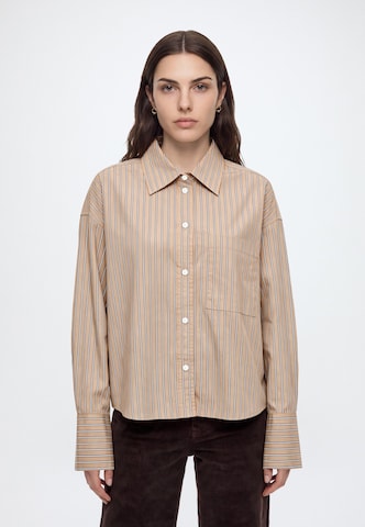 Camicia da donna di GAP in marrone: frontale