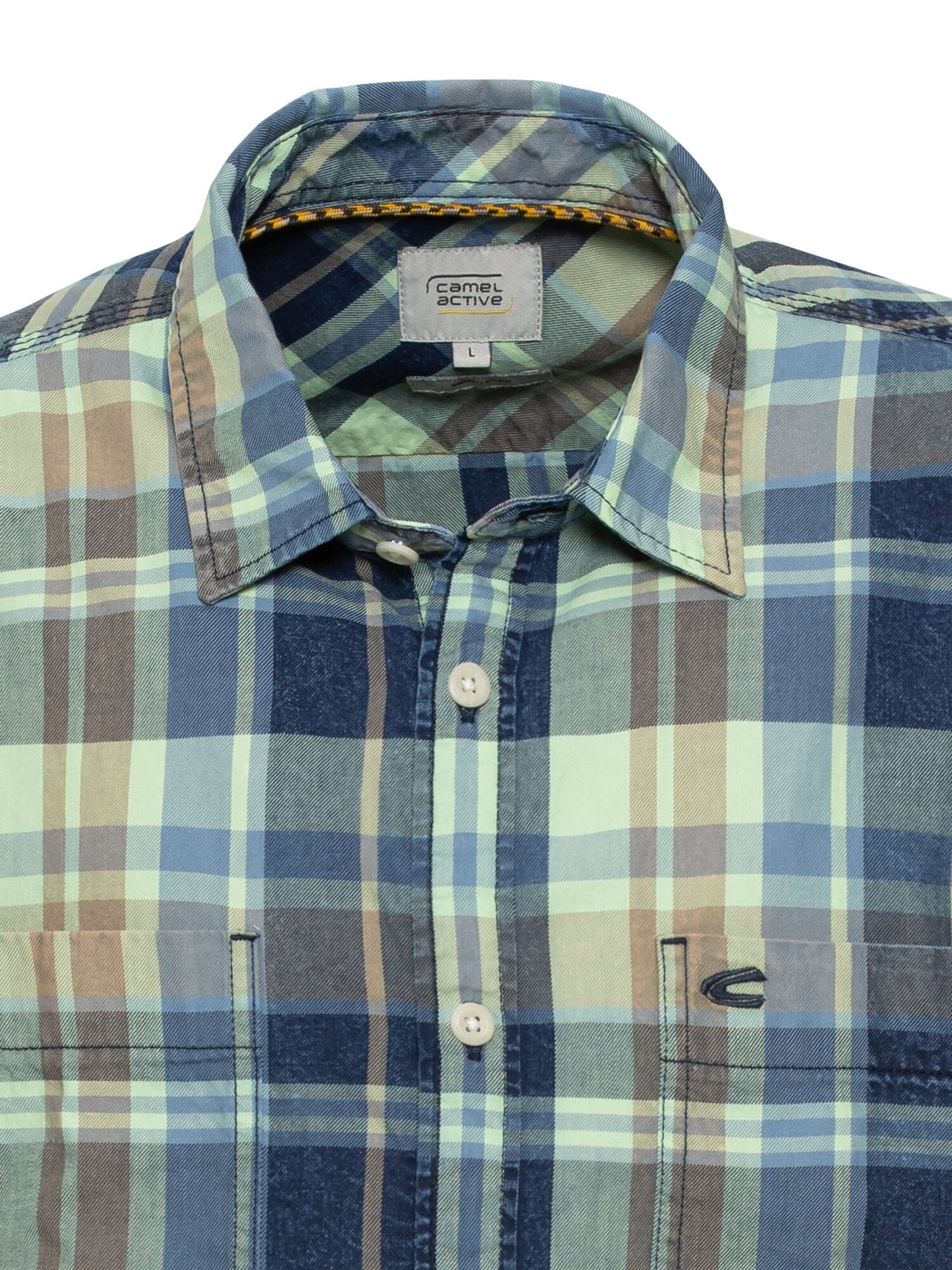 CAMEL ACTIVE Regular Fit Hemd in Grün