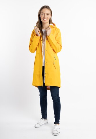 Manteau fonctionnel Schmuddelwedda en jaune