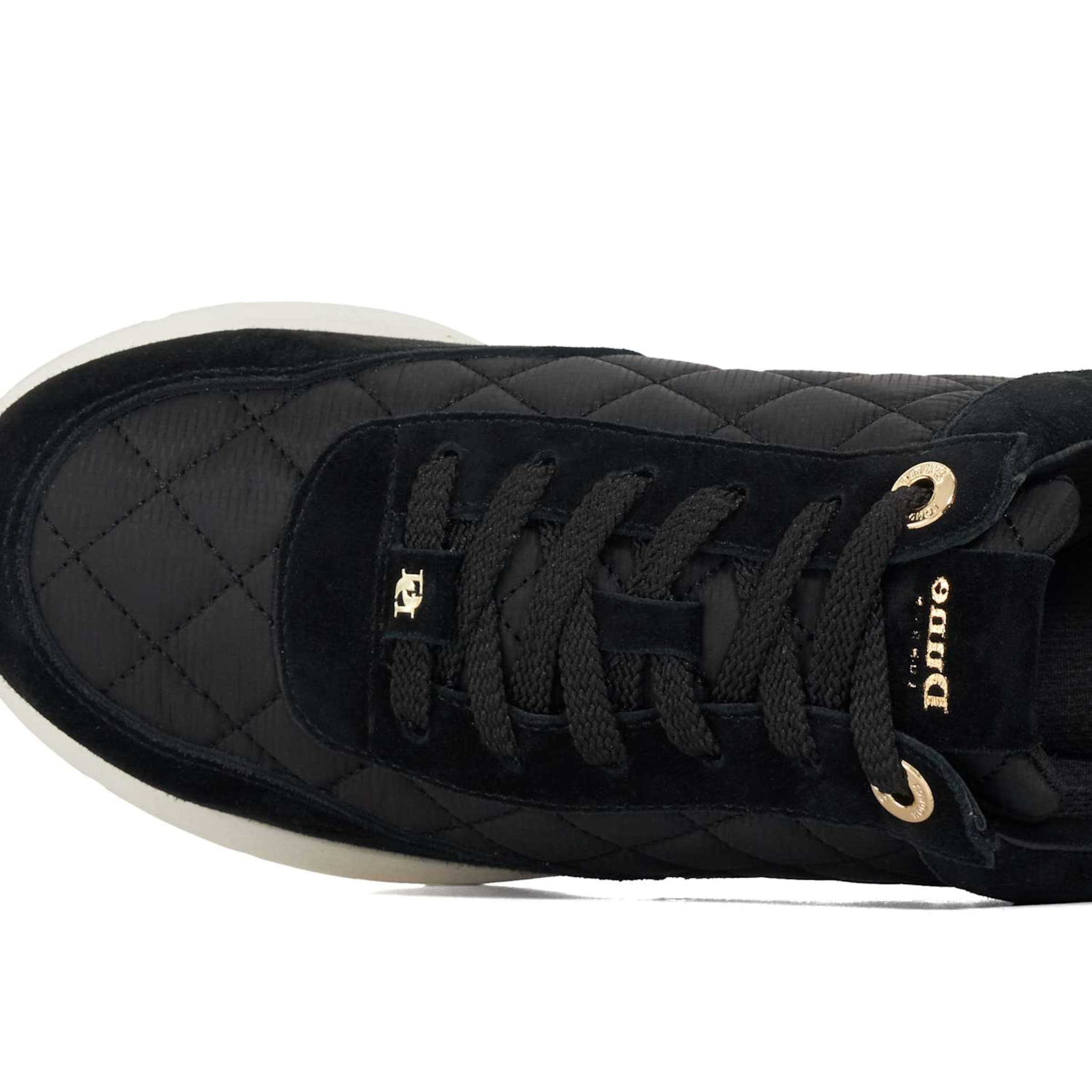 Dune LONDON Sneakers laag 'Everglow' in Zwart