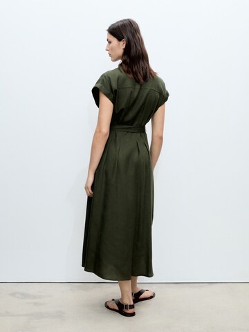 MANGO Kleid 'Casino2' in Grün