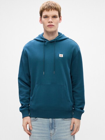 Calvin Klein Jeans Majica | modra barva: sprednja stran