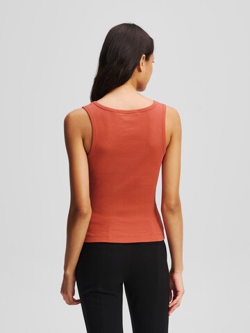 Karl Lagerfeld Top - Oranžová