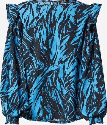 Wallis - Blusa en azul: frente